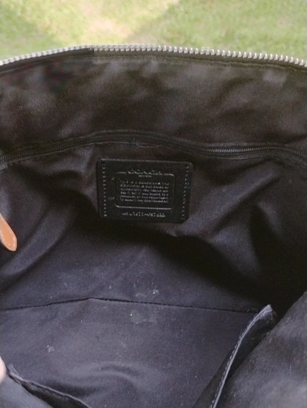 Coach chic black
